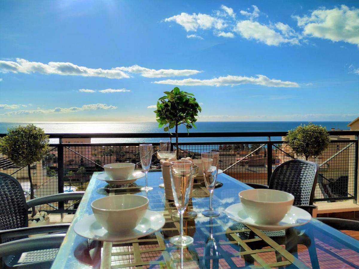 (New) Luxury Beach Apàrtment Brisa Quebrada -Sea Views ¬ Pool - 2 Bedroom Benalmádena Extérieur photo